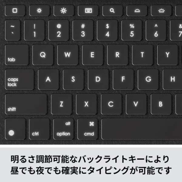 附带供10.2英寸iPad(第7/8/9代)使用的触控板的键盘包COMBO TOUCH石墨iK1057BKA_4