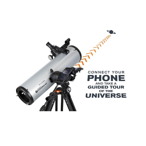 天体望遠鏡 StarSense Explorer セレストロン DX130AZ [反射式 /経緯台式 /スマホ対応(アダプター別売)]