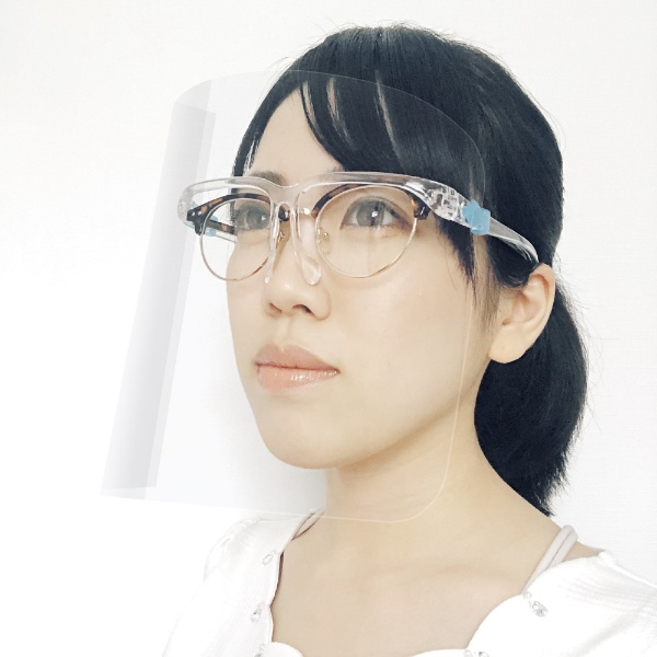 フルフェイスクリアシールド 眼鏡タイプ 専用メガネ単品 5個 YHDFFSGLS