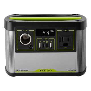ポータブル電源 Yeti 200X (120V) Power Station 22070J [7出力 /DC・USB-C充電・ソーラー(別売) /USB Power Delivery対応]