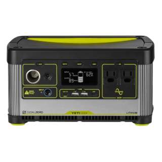 ポータブル電源 YETI 500X 120V J 36100J [8出力 /USB-C充電・ソーラー(別売) /USB Power Delivery対応]