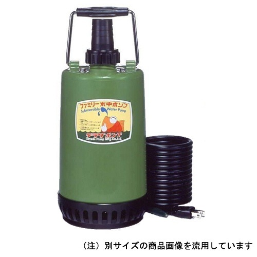 寺田 小型汚水用水中ポンプ 非自動 50Hｚ SG150C5 - 2
