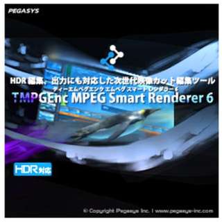 TMPGEnc MPEG Smart Renderer 6 [Windowsp] y_E[hŁz