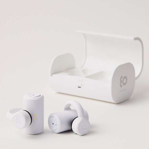 フルワイヤレスイヤホン earsopen ホワイト PEACE-TW-1 [骨伝導 /Bluetooth] BOCO｜ボコ 通販 | ビックカメラ.com