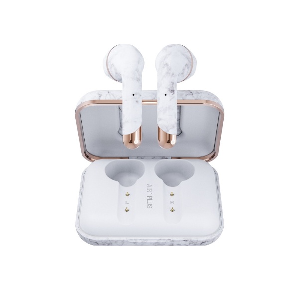 フルワイヤレスイヤホン AIR1PLUS-EARBUD-WHITE-MARBLE ホワイトマーブル [ワイヤレス(左右分離)  /Bluetooth対応] HAPPYPLUGS｜ハッピープラグス 通販 | ビックカメラ.com