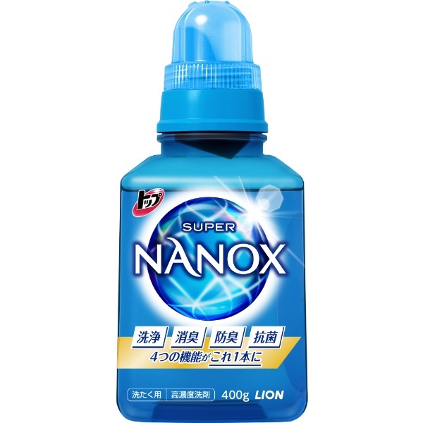 トップ スーパーNANOX（ナノックス） 本体 400g LION｜ライオン 通販 | ビックカメラ.com