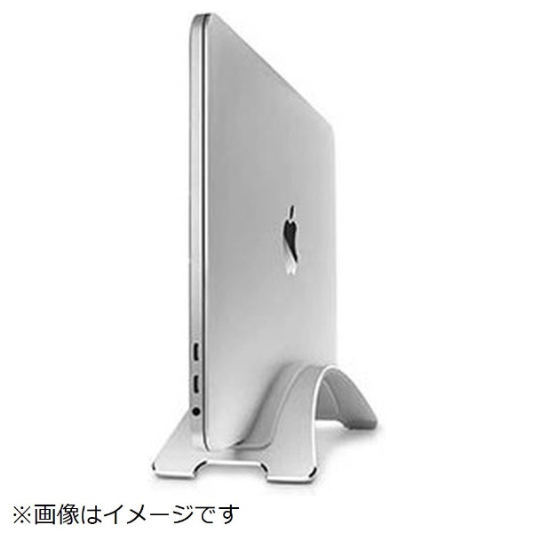 ノートパソコンスタンド［MacBook対応］ BookArc シルバー TWS-ST ...