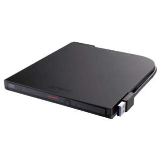 手提式DVD驱动器读入(Chrome/Mac/Windows11对应)专用的黑色DVSM-PTR8U3-BKA[USB-A]