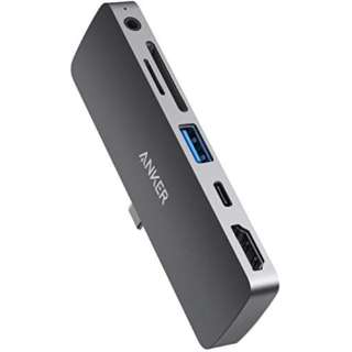 mUSB-C IXX J[hXbg2 / HDMI / 3.5mm / USB-A / USB-Cn USB PDΉ 60W hbLOXe[V O[ A83620A1 [USB Power DeliveryΉ]_1