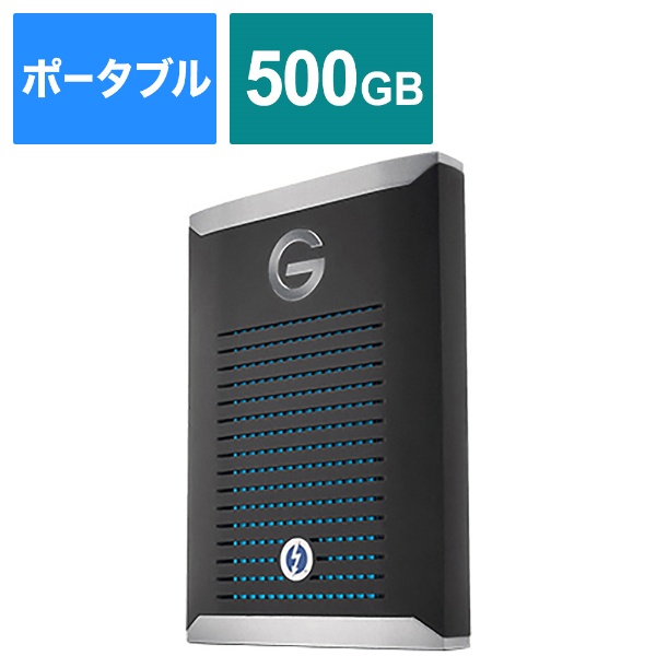 0G10310 外付けSSD Thunderbolt接続 [500GB /ポータブル型] HGST