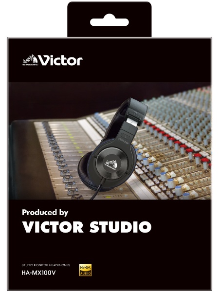 スタジオモニターヘッドホン Victor HA-MX100V [φ3.5mm ミニプラグ