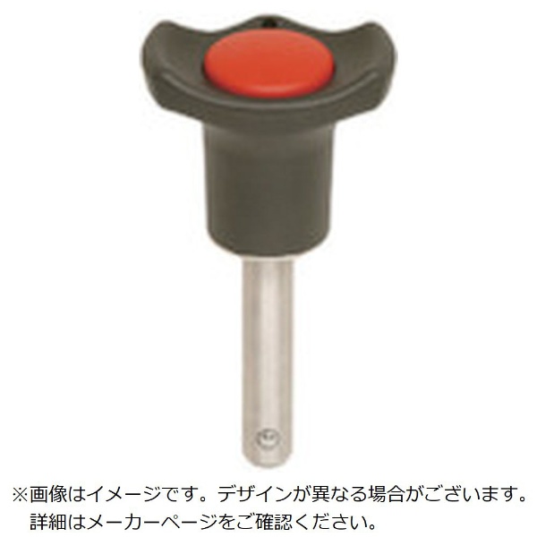 ｋｉｐｐ ボールロックピン 樹脂グリップタイプ ラッピング無料 BLP06050-SUS 日本最大級の品揃え