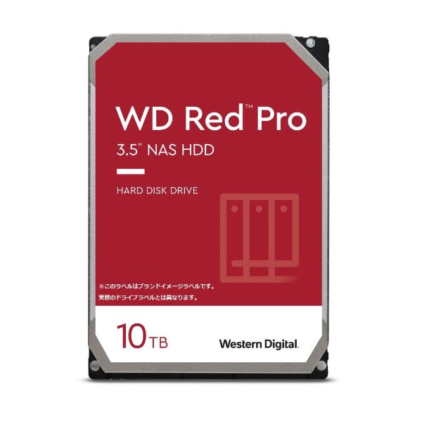 WD102KFBX 内蔵HDD SATA接続 WD Red Pro(NAS) [10TB /3.5インチ]
