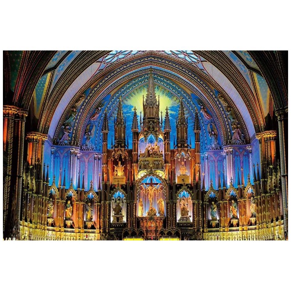 メーカー再生品 ジグソーパズル 10-1377 煌めきの聖堂 ノートルダム大聖堂 新作通販 モントリオール