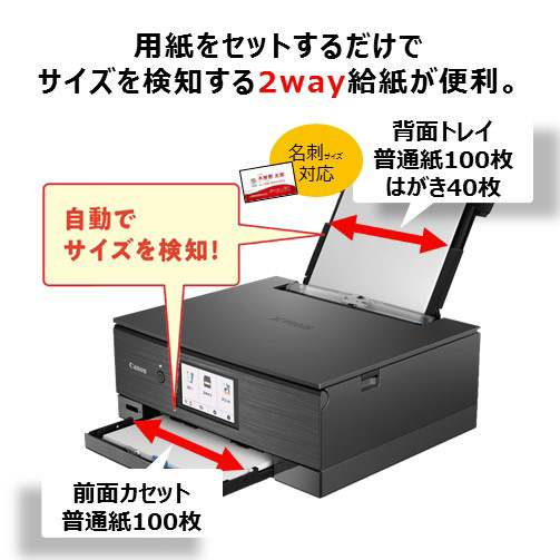 XK90 A4カラーインクジェット複合機 PIXUS [カード／名刺～A4]