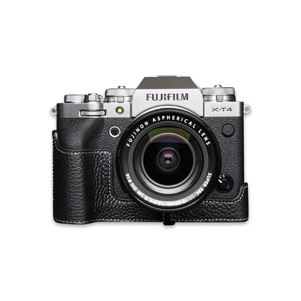 FUJIFILM X100V用 本革カメラケース ブラック HG-X100VBK GRAIZ