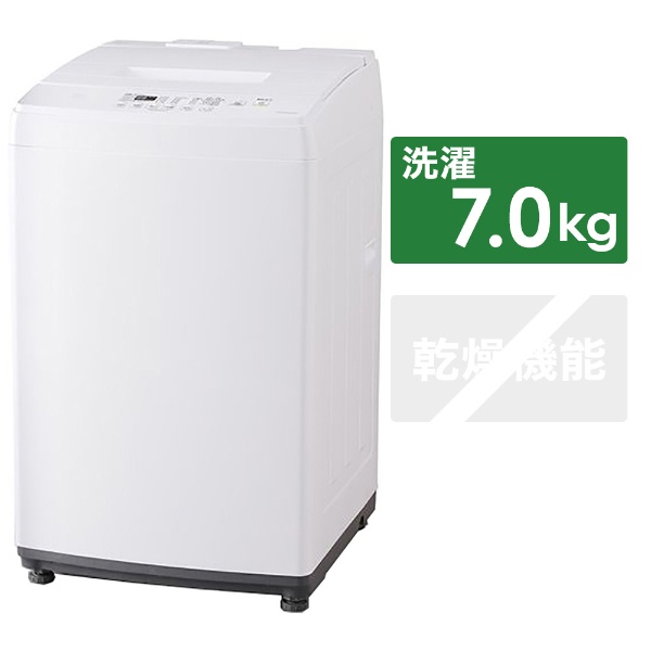 生活家電 洗濯機 ビックカメラ.com - 全自動洗濯機 ホワイト IAW-T703E [洗濯7.0kg /乾燥機能無 /上開き]