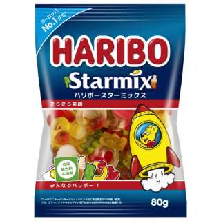 ハリボー スターミックス 80g【おつまみ・食品】