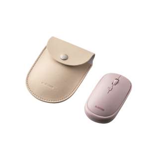 マウス (Android/iPadOS/iOS/Mac/Windows11対応) ピンク M-TM10BBPN [BlueLED /無線(ワイヤレス) /4ボタン /Bluetooth]