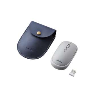 マウス (Mac/Windows11対応) グレー M-TM10DBGY [BlueLED /無線(ワイヤレス) /4ボタン /USB]