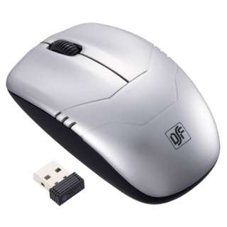PC-SMWBM33 S マウス シルバー [BlueLED /無線(ワイヤレス) /3ボタン /USB]