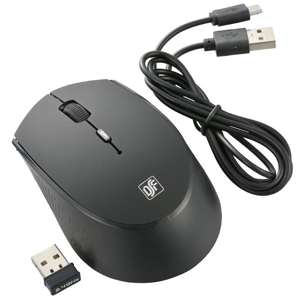 マウス ブラック PC-SMQ379-K [BlueLED /無線(ワイヤレス) /3ボタン