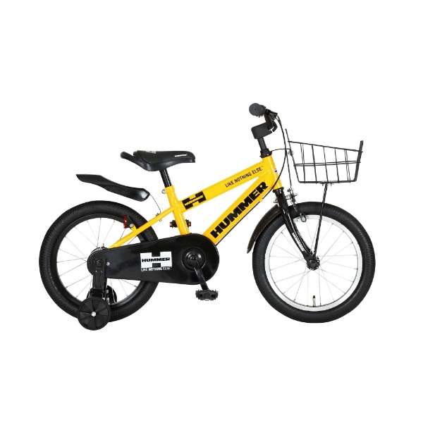 16型 子供用自転車 HUMMER KIDS16-OH(シングルシフト/イエロー) 63326-0799 【キャンセル・返品不可】_1