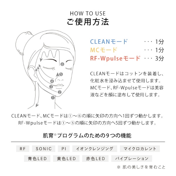 リファ 美顔器 BEAUTECH RAISE White RE-AA02A トップ 8820円引き ...