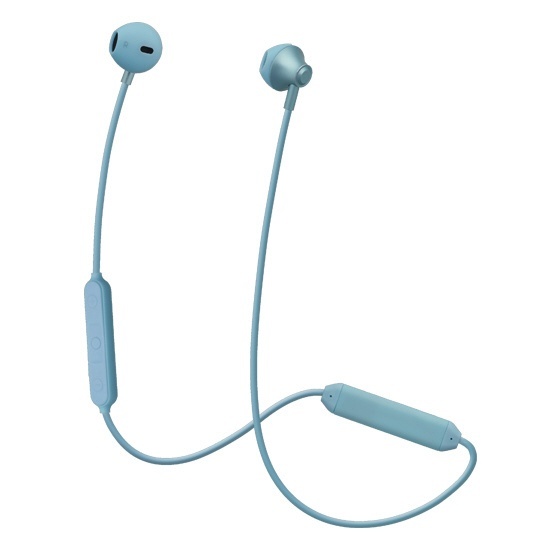 ブルートゥースイヤホン インナーイヤー型 いい音 アースブルー TA-BT4EBL [ワイヤレス(左右コード) /Bluetooth]  たのしいかいしゃ 通販