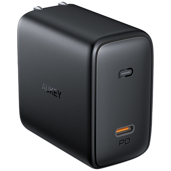 AUKEY（オーキー） USB充電器 Omnia 100W USB-C ブラック PA-B5-BK [1ポート /USB Power  Delivery対応 /GaN(窒化ガリウム) 採用] AUKEY｜オーキー 通販