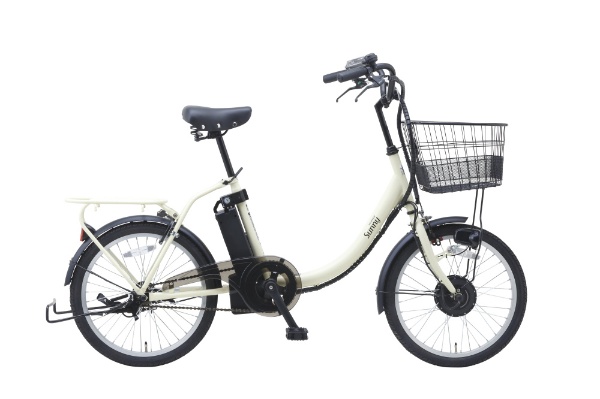 20型 電動アシスト自転車 SUISUI Sunny(アイボリー/シングルシフト) BM-TZ500 IV 【キャンセル・返品不可】