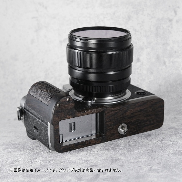 カメラウッドグリップ　XT4-GP　（FUJIFILM X-T4用） ダークブラウン XT4-GP