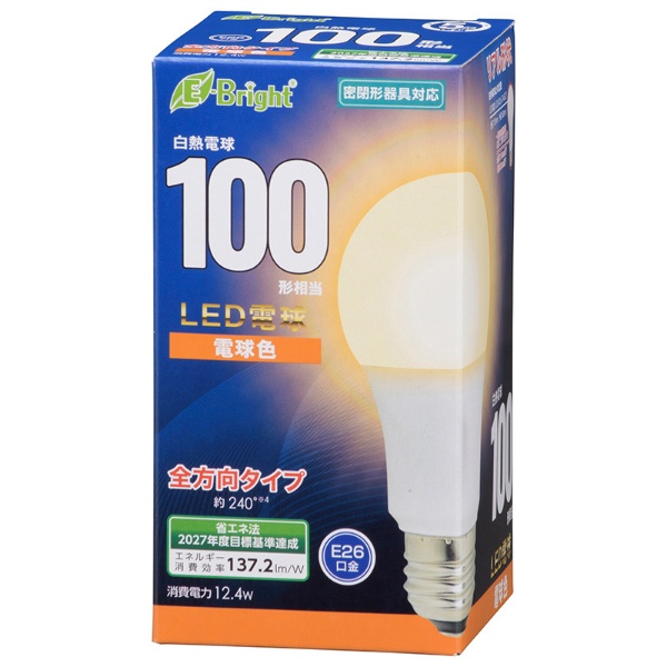LED電球 E26 100形相当 電球色 LDA12L-GAG27 [E26 /一般電球形 /100W 