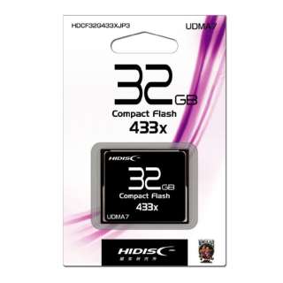 ＣｏｍｐａｃｔＦｌａｓｈ HDCF32G433XJP3[32GB]