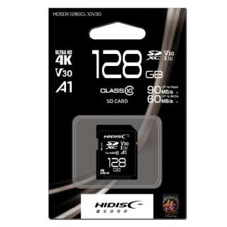 SDXCカード HDSDX128GCL10V30 [Class10 /128GB]