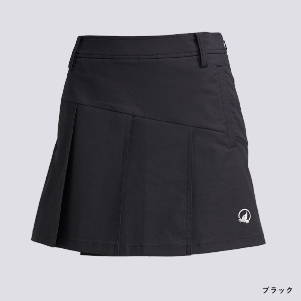 レディース スカート ストレッチプリーツスカート HONMA Mサイズ SEAL限定商品 BLACK 新着セール GOLF 056-734361