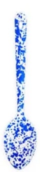 匙子Splatter SPOON-S-(15cm/BLUE/S尺寸)D49[，为处分品，出自外装不良的退货、交换不可能]