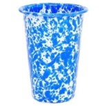 大玻璃杯Splatter TUMBLER(414mL、高度12cm/BLUE)D93