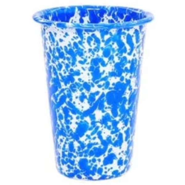 大玻璃杯Splatter TUMBLER(414mL、高度12cm/BLUE)D93_1