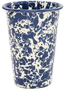 大玻璃杯Splatter TUMBLER(414mL、高度12cm/NAVY)D93