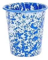 大玻璃杯Splatter SHORT TUMBLER(295ml、高度9.5cm/BLUE)D03)
