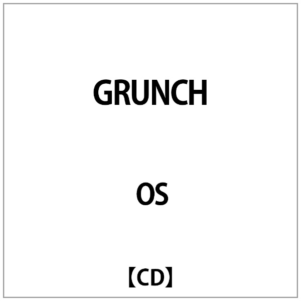 激安卸販売新品 販売 OS:GRUNCH CD