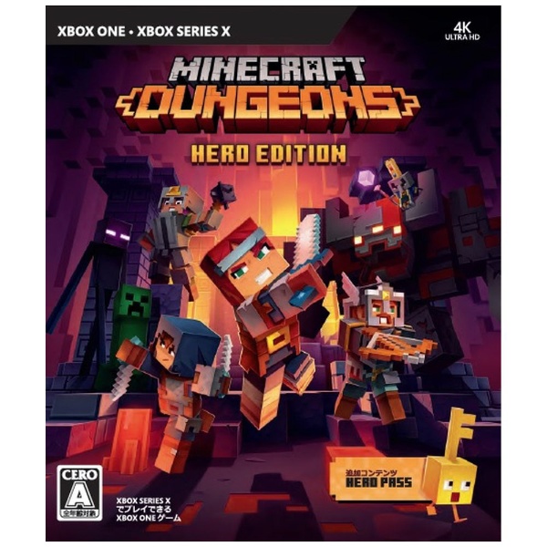 Minecraft Dungeons Hero Edition 【Switch】 マイクロソフト 