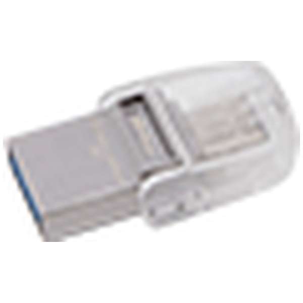 USB DataTraveler MicroDuo 3C Vo[ DTDUO3C/64GB [64GB /USB TypeA{USB TypeC /USB3.1 /]]_1