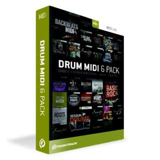 DRUM MIDI 6PACK DMD6P Toontrack Music DMD6P [WinMacp]