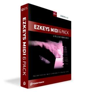 EZKEYS MIDI 6PACK TT051 Toontrack Music TT051 [Win･Mac用]