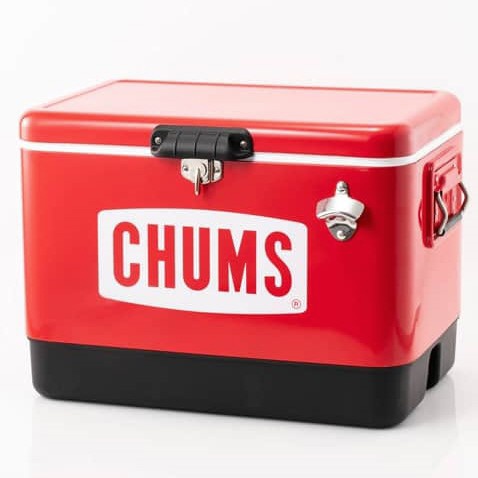 チャムススチールクーラーボックス54L CHUMS Steel Cooler Box 54L