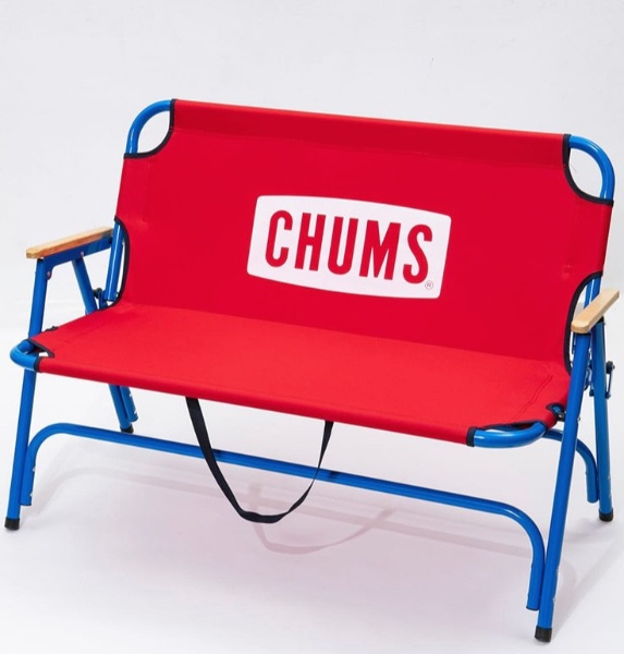 チャムス バック ウィズベンチ CHUMS Back With Bench(約H73xW110xD40cm/レッド×ネイビー) CH62-1499