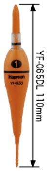ハピソン　YF-065DL 赤色発光ラバートップミニウキ(1号)