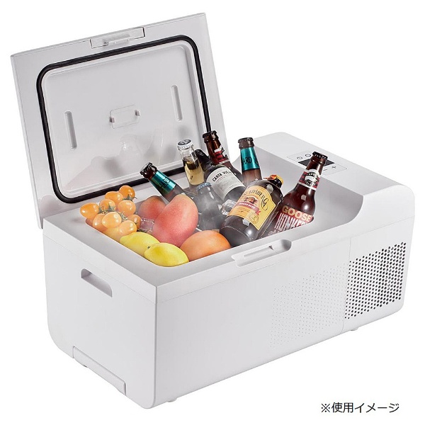 冷凍冷蔵クーラーボックス［20L/ コンプレッサー式］ ホワイト PG20 